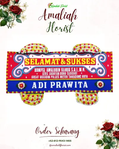 Karangan Bunga Ucapan Selamat sukarendah